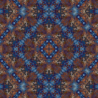 Kusursuz soyut desen. Yaratıcı, kusursuz doku. Soyut arkaplan. kaleydoskop dokusu