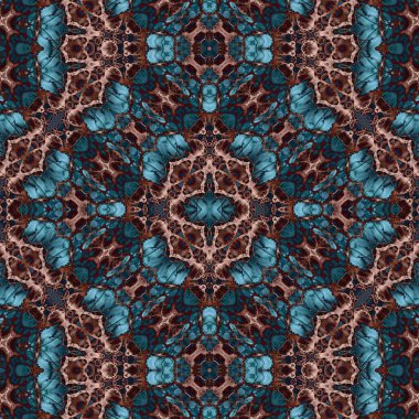 Kusursuz soyut desen. Yaratıcı, kusursuz doku. Soyut arkaplan. kaleydoskop dokusu