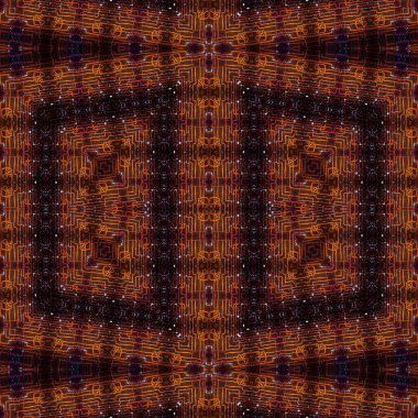 Kusursuz soyut desen. Yaratıcı, kusursuz doku. Soyut arkaplan. kaleydoskop dokusu