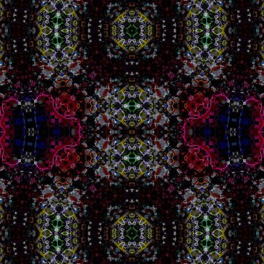 Kusursuz soyut desen. Yaratıcı, kusursuz doku. Soyut arkaplan. kaleydoskop dokusu