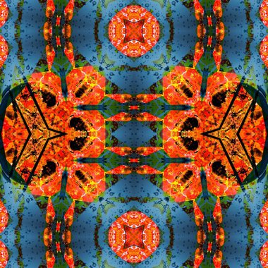 Kusursuz soyut desen. Yaratıcı, kusursuz doku. Soyut arkaplan. kaleydoskop dokusu