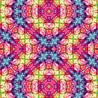 Kusursuz soyut desen. Yaratıcı, kusursuz doku. Soyut arkaplan. kaleydoskop dokusu