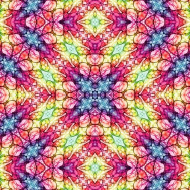 Kusursuz soyut desen. Yaratıcı, kusursuz doku. Soyut arkaplan. kaleydoskop dokusu