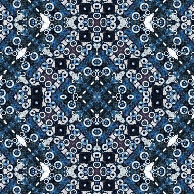 Kusursuz soyut desen. Yaratıcı, kusursuz doku. Soyut arkaplan. kaleydoskop dokusu