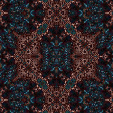 Kusursuz soyut desen. Yaratıcı, kusursuz doku. Soyut arkaplan. kaleydoskop dokusu