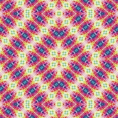 Kusursuz soyut desen. Yaratıcı, kusursuz doku. Soyut arkaplan. kaleydoskop dokusu