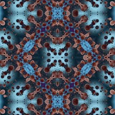 Kusursuz soyut desen. Yaratıcı, kusursuz doku. Soyut arkaplan. kaleydoskop dokusu