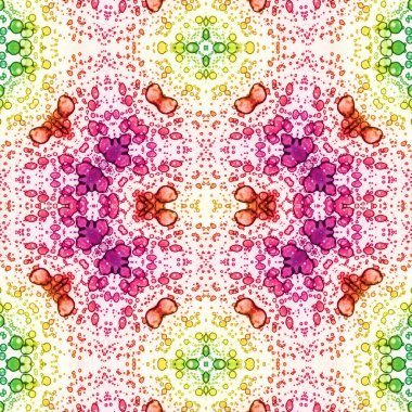 Kusursuz soyut desen. Yaratıcı, kusursuz doku. Soyut arkaplan. kaleydoskop dokusu