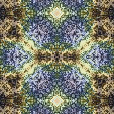 Kusursuz soyut desen. Yaratıcı, kusursuz doku. Soyut arkaplan. kaleydoskop dokusu