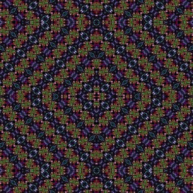 Kusursuz soyut desen. Yaratıcı, kusursuz doku. Soyut arkaplan. kaleydoskop dokusu