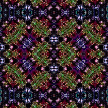 Kusursuz soyut desen. Yaratıcı, kusursuz doku. Soyut arkaplan. kaleydoskop dokusu