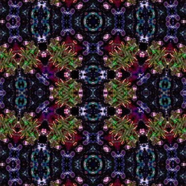 Kusursuz soyut desen. Yaratıcı, kusursuz doku. Soyut arkaplan. kaleydoskop dokusu