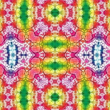 Kusursuz soyut desen. Yaratıcı, kusursuz doku. Soyut arkaplan. kaleydoskop dokusu