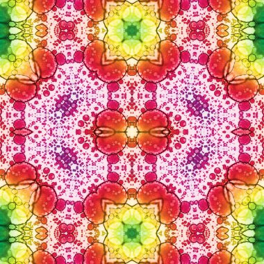 Kusursuz soyut desen. Yaratıcı, kusursuz doku. Soyut arkaplan. kaleydoskop dokusu