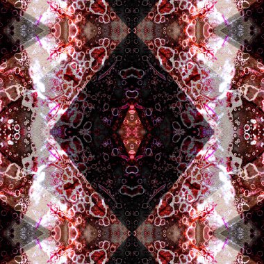 Kusursuz soyut desen. Yaratıcı, kusursuz doku. Soyut arkaplan. kaleydoskop dokusu