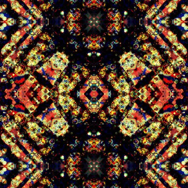 Kusursuz soyut desen. Yaratıcı, kusursuz doku. Soyut arkaplan. kaleydoskop dokusu