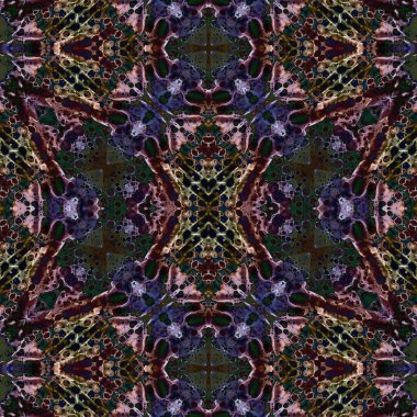 Kusursuz soyut desen. Yaratıcı, kusursuz doku. Soyut arkaplan. kaleydoskop dokusu