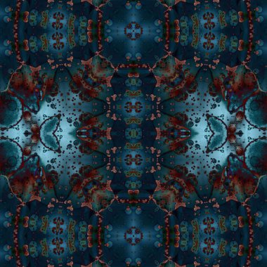 Kusursuz soyut desen. Yaratıcı, kusursuz doku. Soyut arkaplan. kaleydoskop dokusu