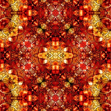 Kusursuz soyut desen. Yaratıcı, kusursuz doku. Soyut arkaplan. kaleydoskop dokusu