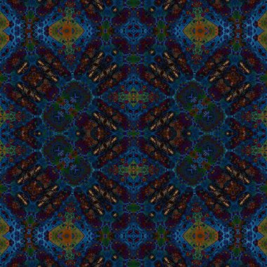 Kusursuz soyut desen. Yaratıcı, kusursuz doku. Soyut arkaplan. kaleydoskop dokusu