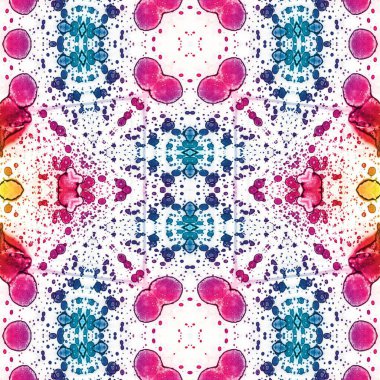 Kusursuz soyut desen. Yaratıcı, kusursuz doku. Soyut arkaplan. kaleydoskop dokusu