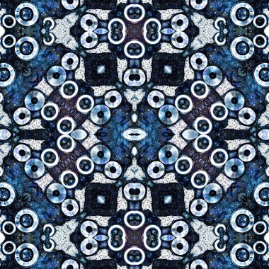 Kusursuz soyut desen. Yaratıcı, kusursuz doku. Soyut arkaplan. kaleydoskop dokusu