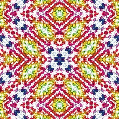 Kusursuz soyut desen. Yaratıcı, kusursuz doku. Soyut arkaplan. kaleydoskop dokusu