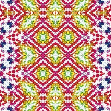 Kusursuz soyut desen. Yaratıcı, kusursuz doku. Soyut arkaplan. kaleydoskop dokusu