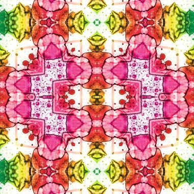 Kusursuz soyut desen. Yaratıcı, kusursuz doku. Soyut arkaplan. kaleydoskop dokusu