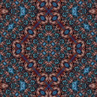 Kusursuz soyut desen. Yaratıcı, kusursuz doku. Soyut arkaplan. kaleydoskop dokusu