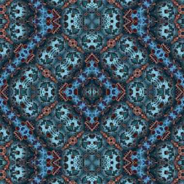 Kusursuz soyut desen. Yaratıcı, kusursuz doku. Soyut arkaplan. kaleydoskop dokusu