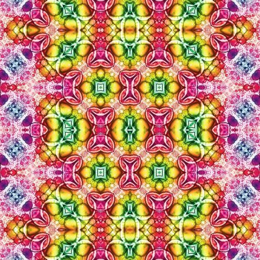 Kusursuz soyut desen. Yaratıcı, kusursuz doku. Soyut arkaplan. kaleydoskop dokusu