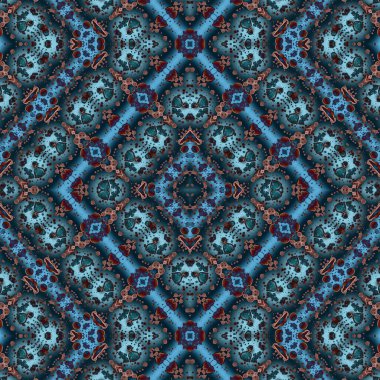 Kusursuz soyut desen. Yaratıcı, kusursuz doku. Soyut arkaplan. kaleydoskop dokusu