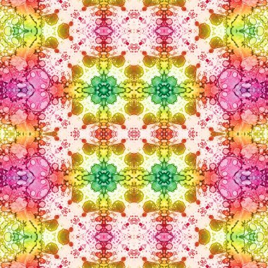 Kusursuz soyut desen. Yaratıcı, kusursuz doku. Soyut arkaplan. kaleydoskop dokusu