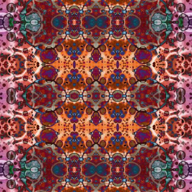 Kusursuz soyut desen. Yaratıcı, kusursuz doku. Soyut arkaplan. kaleydoskop dokusu