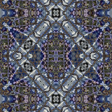 Kusursuz soyut desen. Yaratıcı, kusursuz doku. Soyut arkaplan. kaleydoskop dokusu