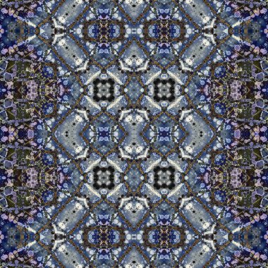 Kusursuz soyut desen. Yaratıcı, kusursuz doku. Soyut arkaplan. kaleydoskop dokusu