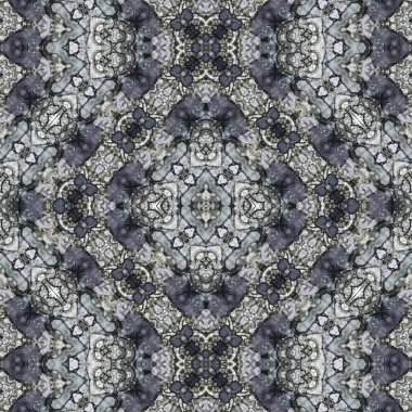 Kusursuz soyut desen. Yaratıcı, kusursuz doku. Soyut arkaplan. kaleydoskop dokusu