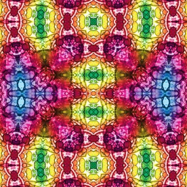 Kusursuz soyut desen. Yaratıcı, kusursuz doku. Soyut arkaplan. kaleydoskop dokusu