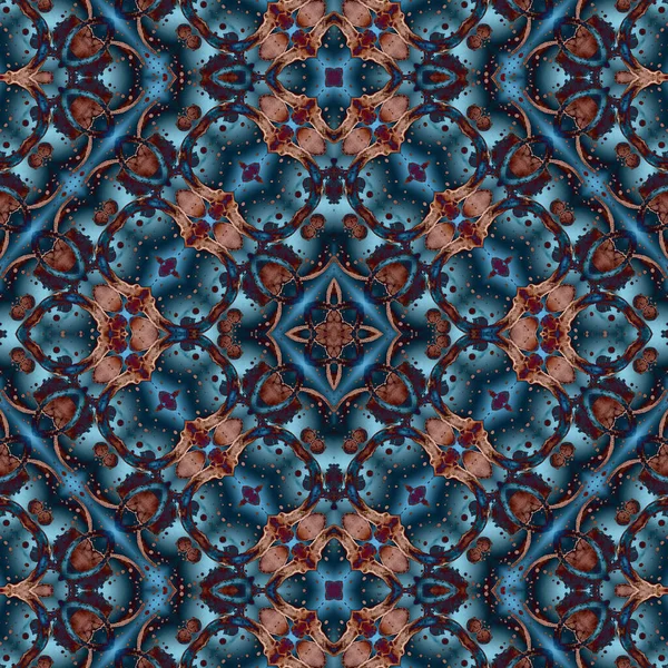 Kusursuz soyut desen. Yaratıcı, kusursuz doku. Soyut arkaplan. kaleydoskop dokusu