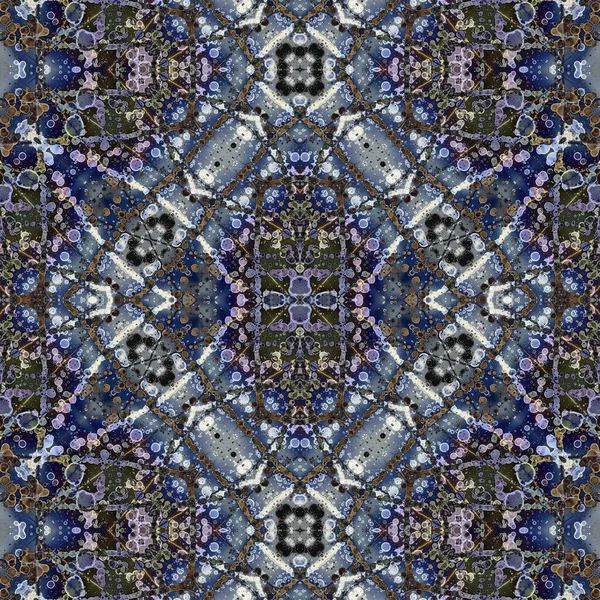 Kusursuz soyut desen. Yaratıcı, kusursuz doku. Soyut arkaplan. kaleydoskop dokusu