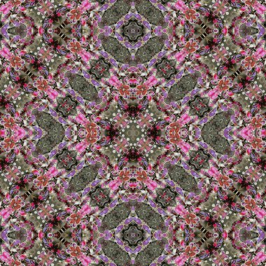 Kusursuz soyut desen. Yaratıcı, kusursuz doku. Soyut arkaplan. kaleydoskop dokusu