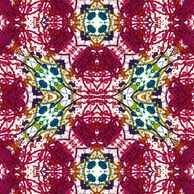 Kusursuz soyut desen. Yaratıcı, kusursuz doku. Soyut arkaplan. kaleydoskop dokusu