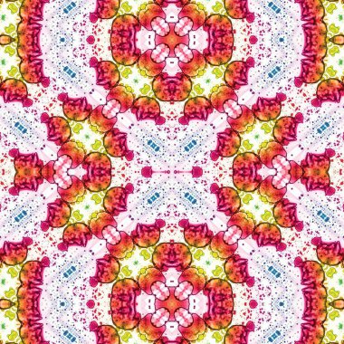 Kusursuz soyut desen. Yaratıcı, kusursuz doku. Soyut arkaplan. kaleydoskop dokusu