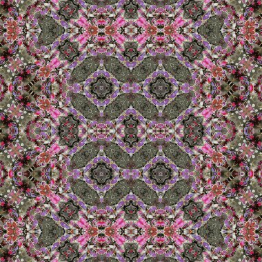 Kusursuz soyut desen. Yaratıcı, kusursuz doku. Soyut arkaplan. kaleydoskop dokusu