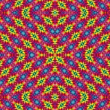 Kusursuz soyut desen. Yaratıcı, kusursuz doku. Soyut arkaplan. kaleydoskop dokusu