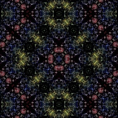 Kusursuz soyut desen. Yaratıcı, kusursuz doku. Soyut arkaplan. kaleydoskop dokusu