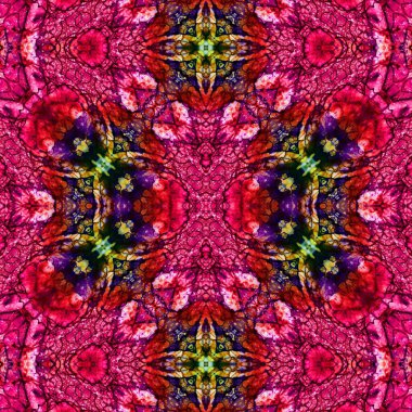 Kusursuz soyut desen. Yaratıcı, kusursuz doku. Soyut arkaplan. kaleydoskop dokusu