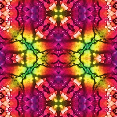 Kusursuz soyut desen. Yaratıcı, kusursuz doku. Soyut arkaplan. kaleydoskop dokusu