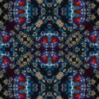 Kusursuz soyut desen. Yaratıcı, kusursuz doku. Soyut arkaplan. kaleydoskop dokusu